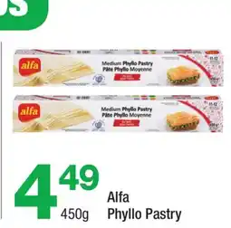 Highland Farms Alfa Phyllo Pastry offer