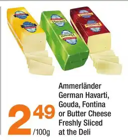 Highland Farms Ammerländer German Havarti, Gouda, Fontina or Butter Cheese offer