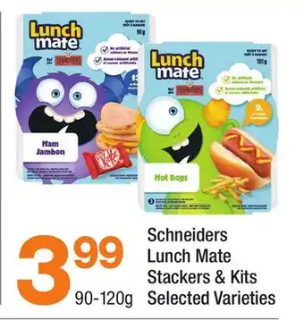 Highland Farms Schneiders Lunch Mate Stackers & Kits offer