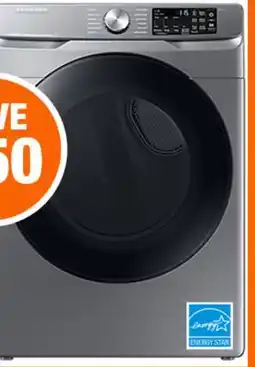 Home Depot 7.5 Cu. Ft. Dryer offer