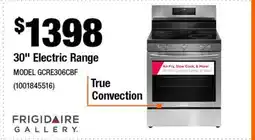 Home Depot 30 Electric Range offer