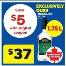 Real Canadian Liquorstore Medallion Dry Gin offer