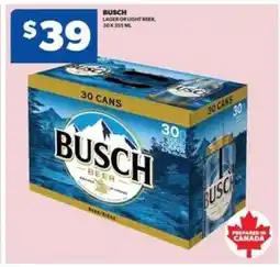 Real Canadian Liquorstore Busch offer