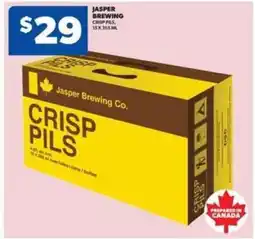 Real Canadian Liquorstore Jasper Brewing Crisp Pils offer