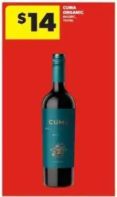 Real Canadian Liquorstore CUMA ORGANIC MALBEC offer