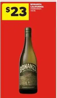 Real Canadian Liquorstore Bonanza California Chardonnay offer
