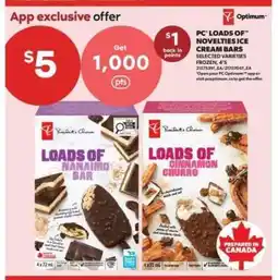 Real Canadian Superstore PC Loads of Novelties Ice Cream Bars offer