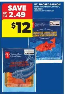 Real Canadian Superstore PC Smoked Salmon offer