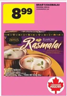 Real Canadian Superstore Brar's Rasmalai offer