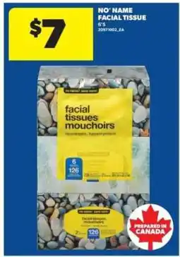 Real Canadian Superstore NO NAME* FACIAL TISSUE offer