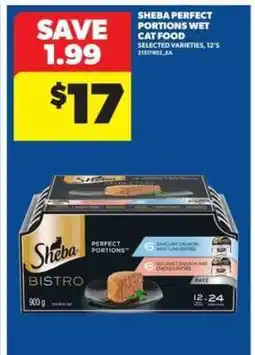 Real Canadian Superstore SHEBA Perfect Portions Wet Cat Food offer