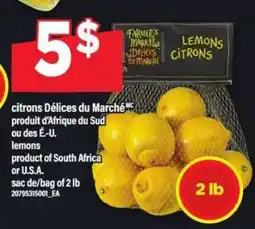 Maxi CITRONS DÉLICES DU MARCHÉ offer