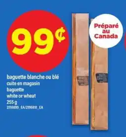 Maxi baguette blanche ou blé offer