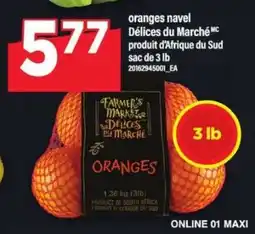 Maxi ORANGES NAVEL offer