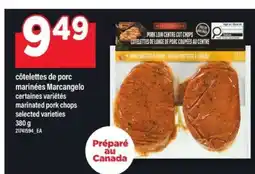Maxi côtelettes de porc marinées Marcangelo offer
