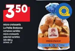 Maxi micro croissants offer