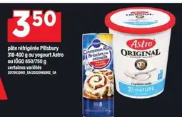 Maxi Pillsbury ou yogourt Astro offer