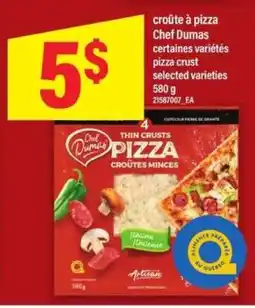 Maxi croûte à pizza Chef Dumas offer