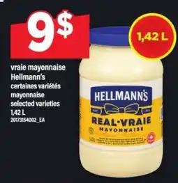 Maxi vraie mayonnaise Hellmann's offer