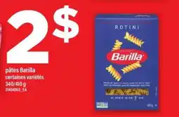 Maxi PÂTES BARILLA offer