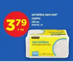 Maxi serviettes sans nom offer