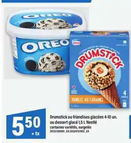 Maxi Drumstick ou friandises glacées offer