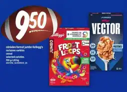 Maxi KELLOGG'S JUMBO CEREAL offer