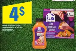 Maxi Taco Bell trousse de repas ou sauce crémeuse offer