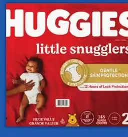 Food Basics HUGGIES LITTLE MOVERS, SNUGGLERS DIAPERS offer