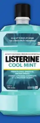 Food Basics LISTERINE MOUTHWASH offer