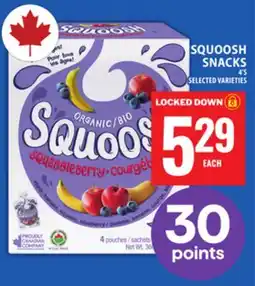 Food Basics SQUOOSH SNACKS offer