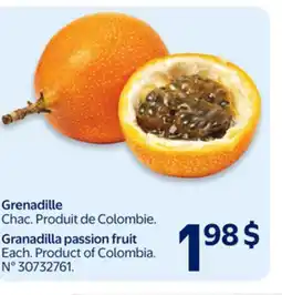 Walmart Granadilla passion fruit offer
