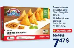 Walmart Al Safa chicken samosa offer