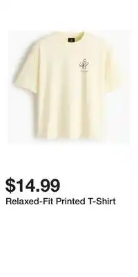 H&M Relaxed-Fit Printed T-Shirt offer