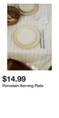 H&M Porcelain Serving Plate offer