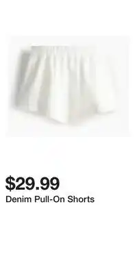 H&M Denim Pull-On Shorts offer