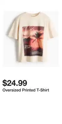 H&M Oversized Printed T-Shirt offer
