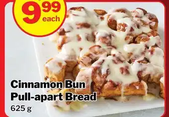 M & M Food Market Cinnamon Bun Pull-apart Bread offer