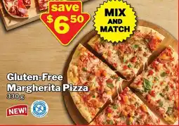 M & M Food Market Gluten-Free Margherita Pizza offer