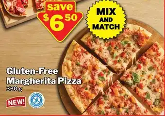 M & M Food Market Gluten-Free Margherita Pizza offer