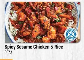 M & M Food Market Spicy Sesame Chicken & Rice offer