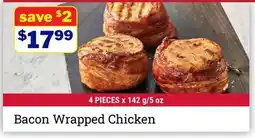 M & M Food Market Bacon Wrapped Chicken offer