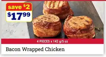 M & M Food Market Bacon Wrapped Chicken offer
