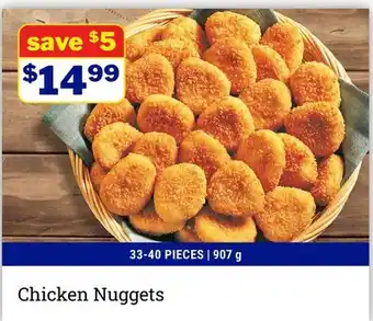 M & M Food Market Chicken Nuggets offer