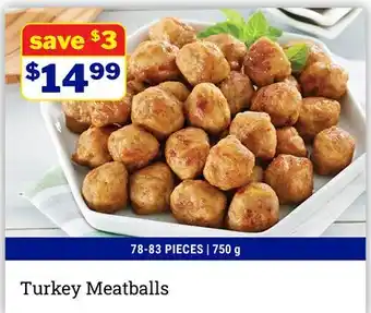 M & M Food Market Turkey Meatballs offer