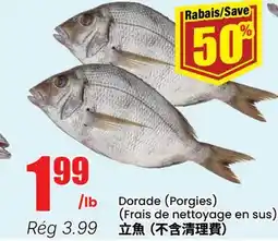 Btrust Supermarket Dorade (Porgies) offer