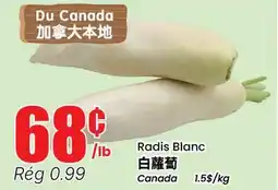 Btrust Supermarket Radis Blanc offer