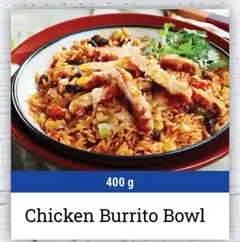 M & M Food Market Chicken Burrito Bowl offer