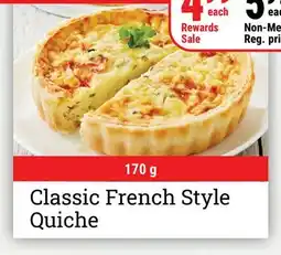M & M Food Market Classic French Style Quiche offer