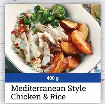 M & M Food Market Mediterranean Style Chicken & Rice offer